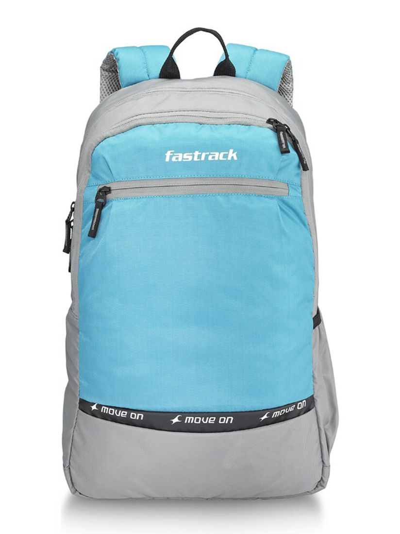 fastrack grey backpack