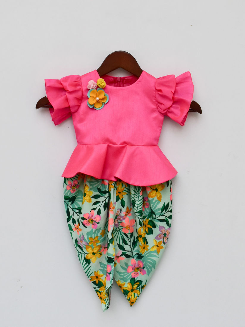 baby girl dhoti dress