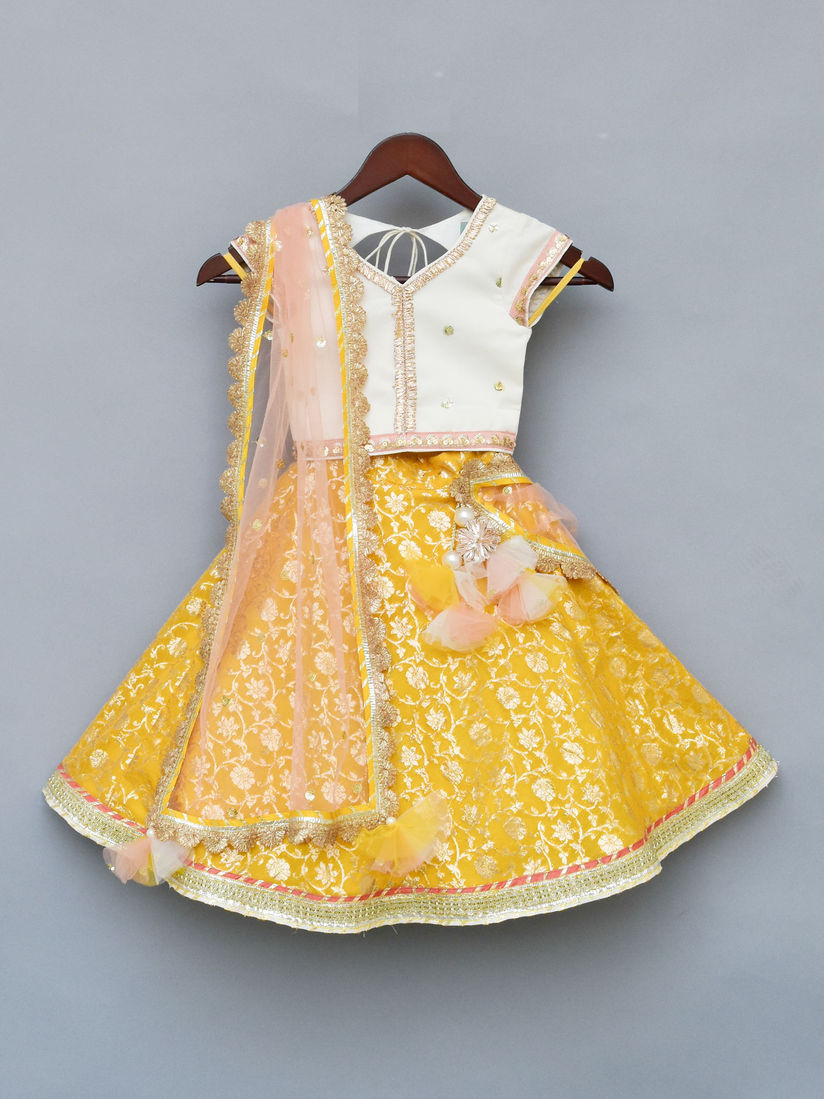 baby lehenga frock
