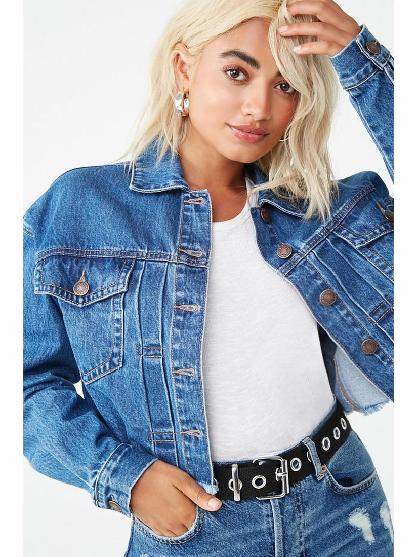 blue jacket forever 21