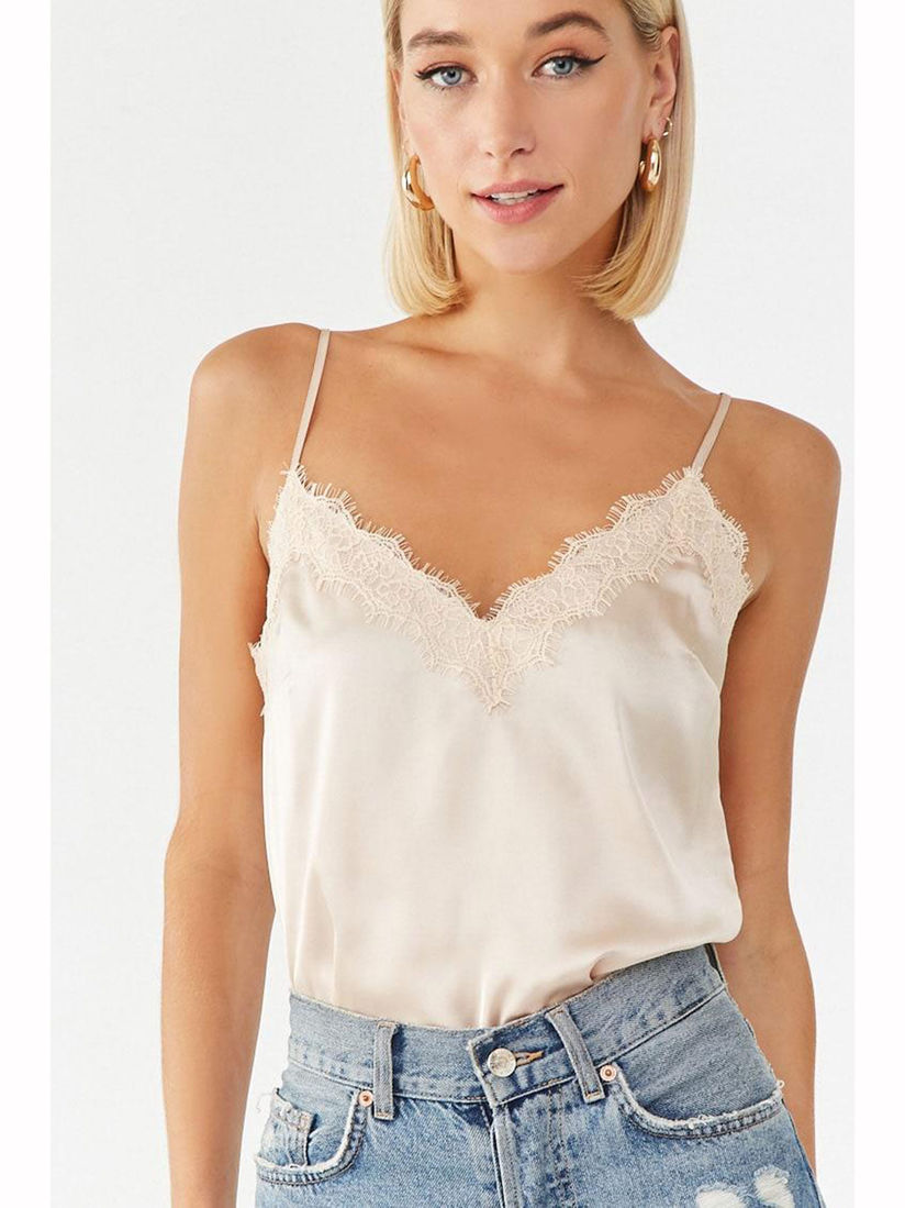 Lace silk cami forever 21 Clearance