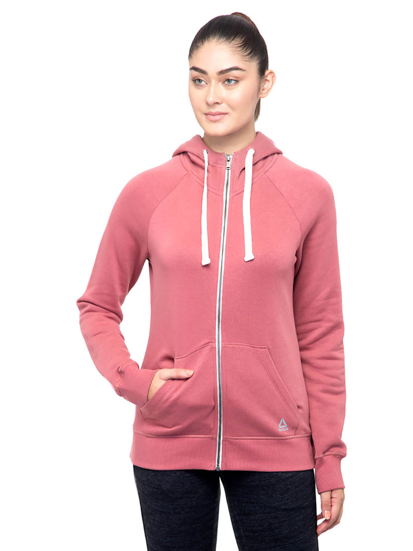 reebok pink jacket