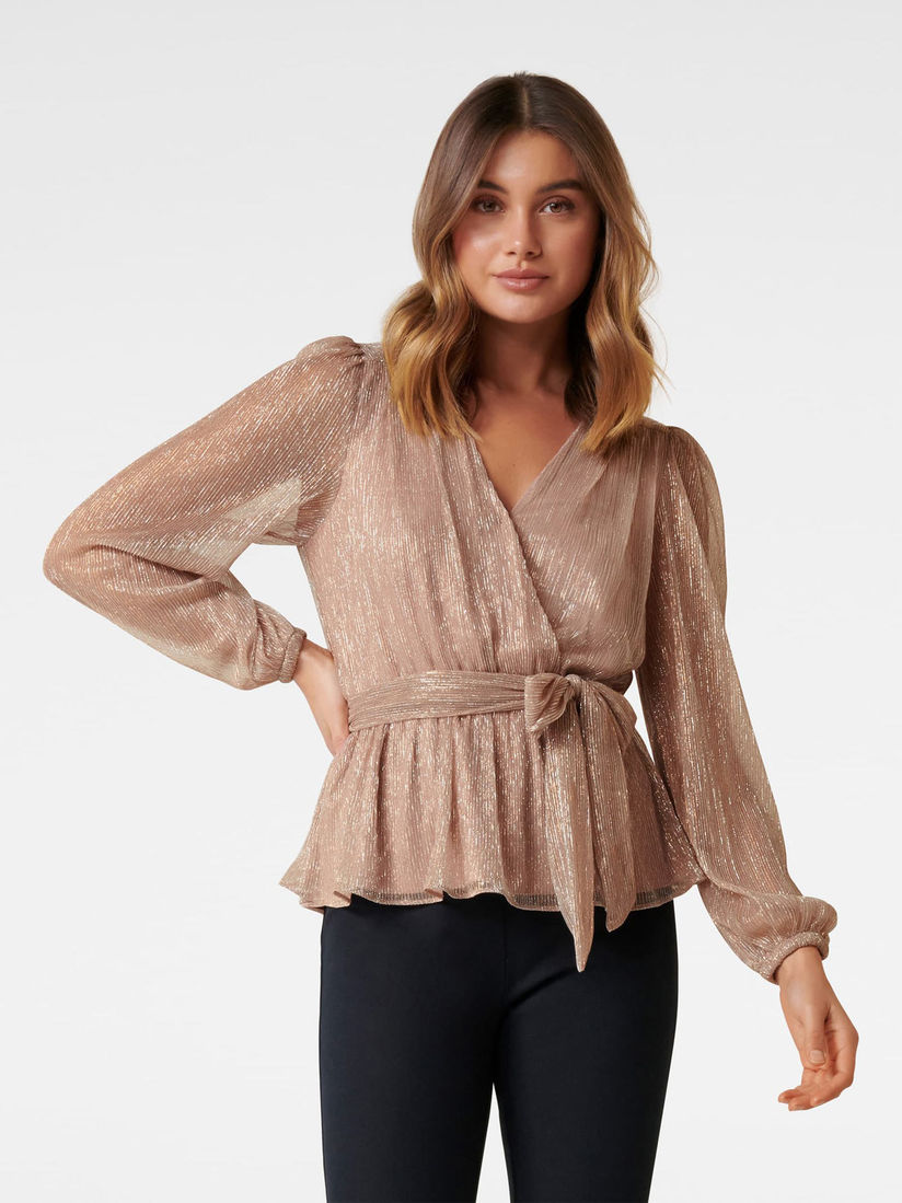 forever new wrap top