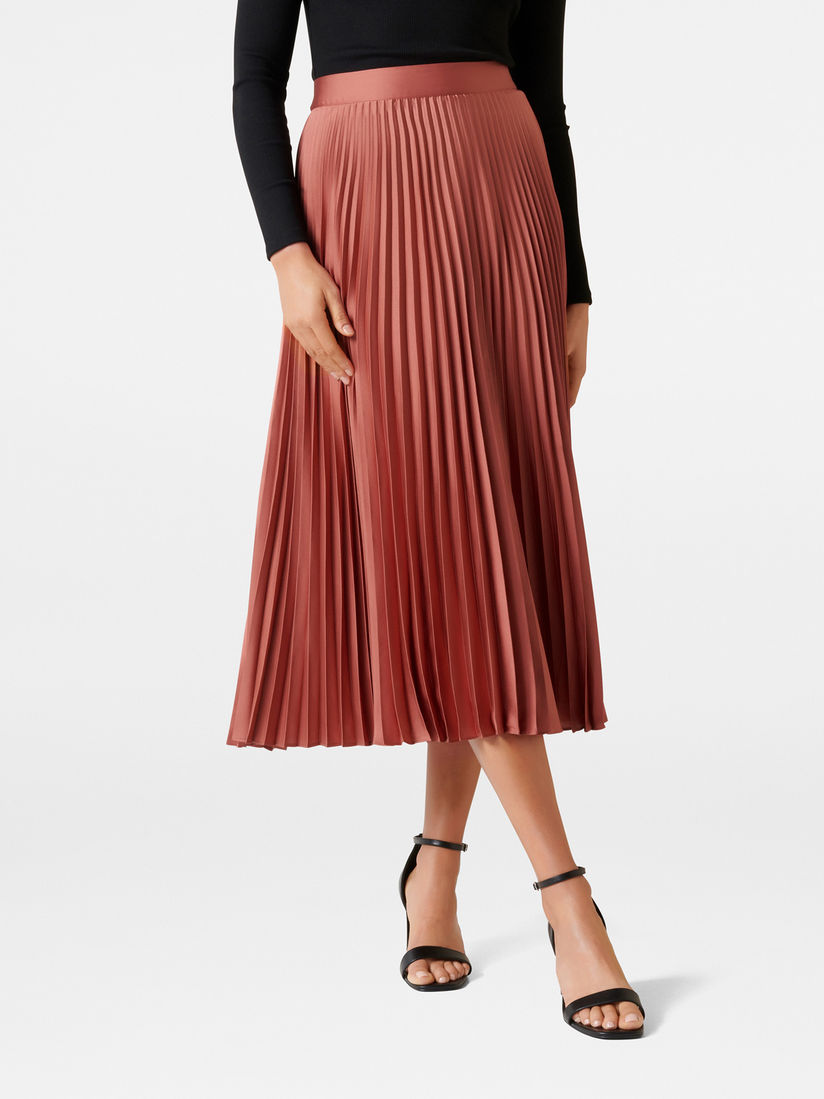 Pleated skirt online shopping Clearance