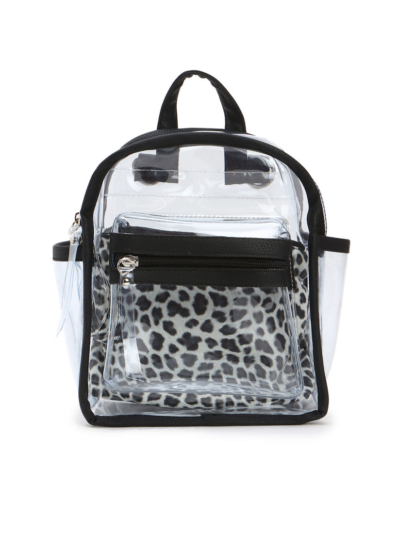 forever 21 clear mini backpack