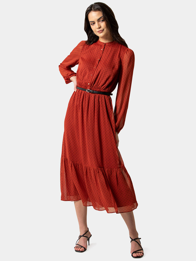 Forever New Dresses Buy Forever New Red Francis Tiered Midi Dress Online Nykaa Fashion Forever new added 6 new photos to the album: forever new red francis tiered midi dress