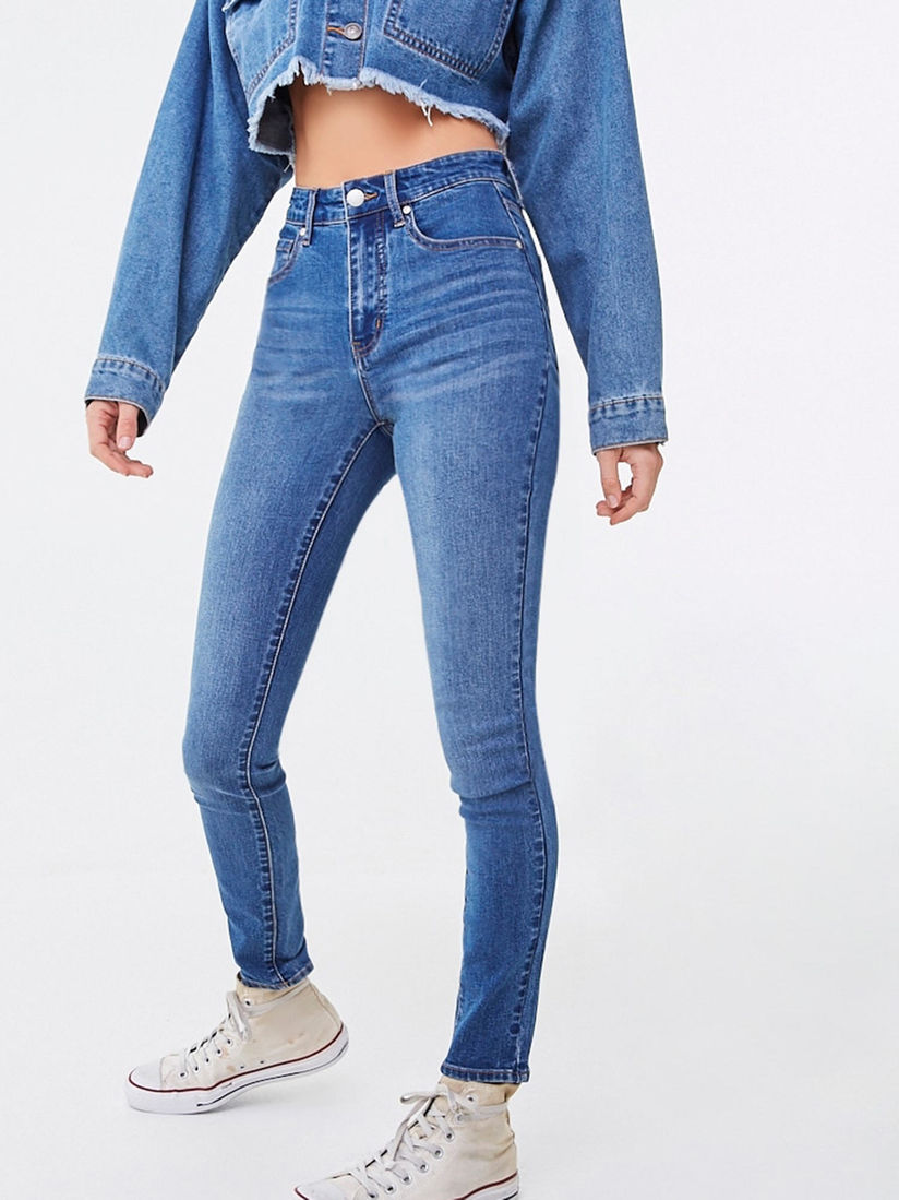 Forever 21 Jeans And Jeggings Buy Forever 21 Blue High Rise Skinny Jeans Online Nykaa Fashion Shop dresses, tops, tees, leggings & more. forever 21 blue high rise skinny jeans