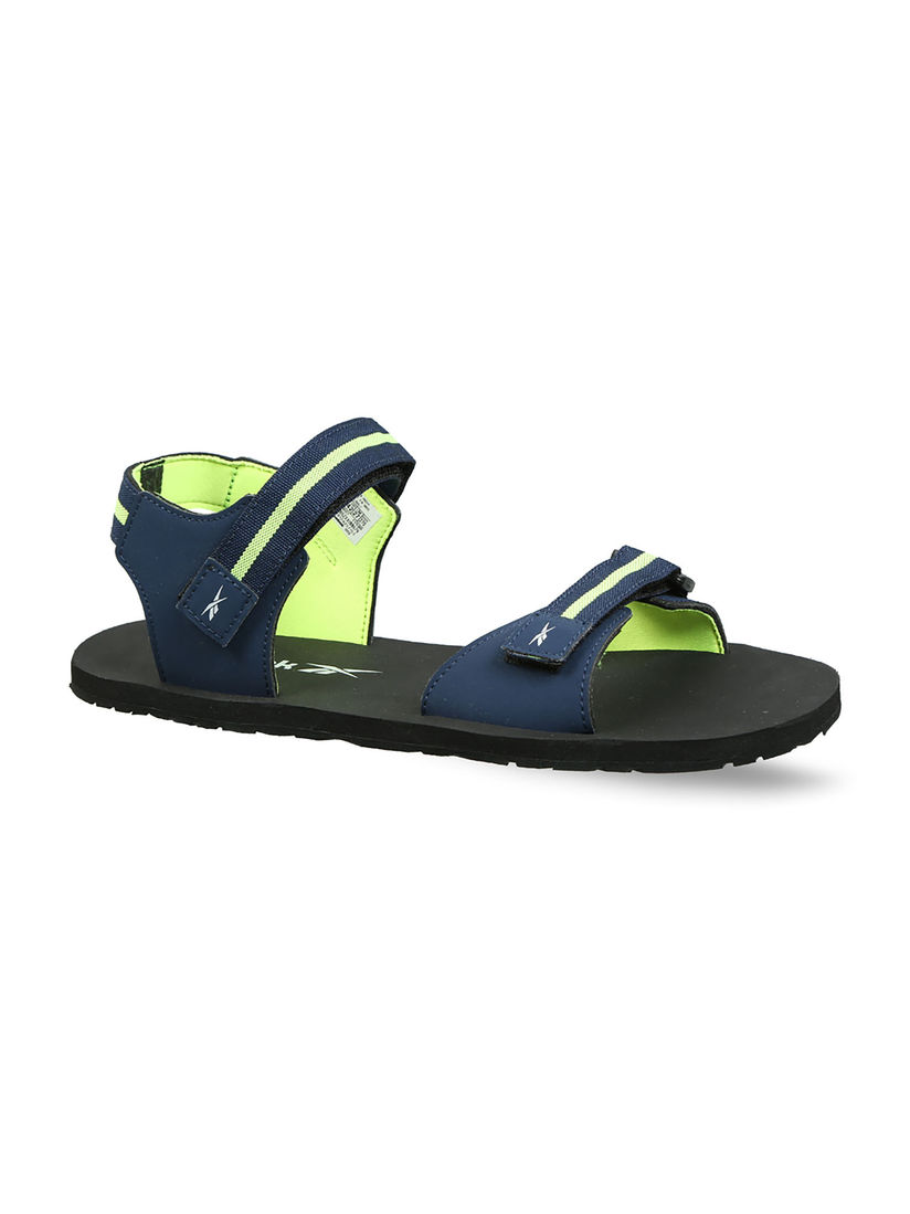 reebok blue sandals