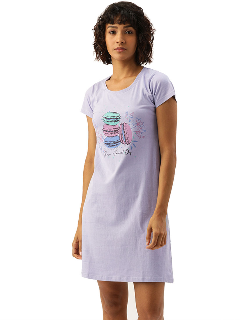 Purple sleep shirt Clearance