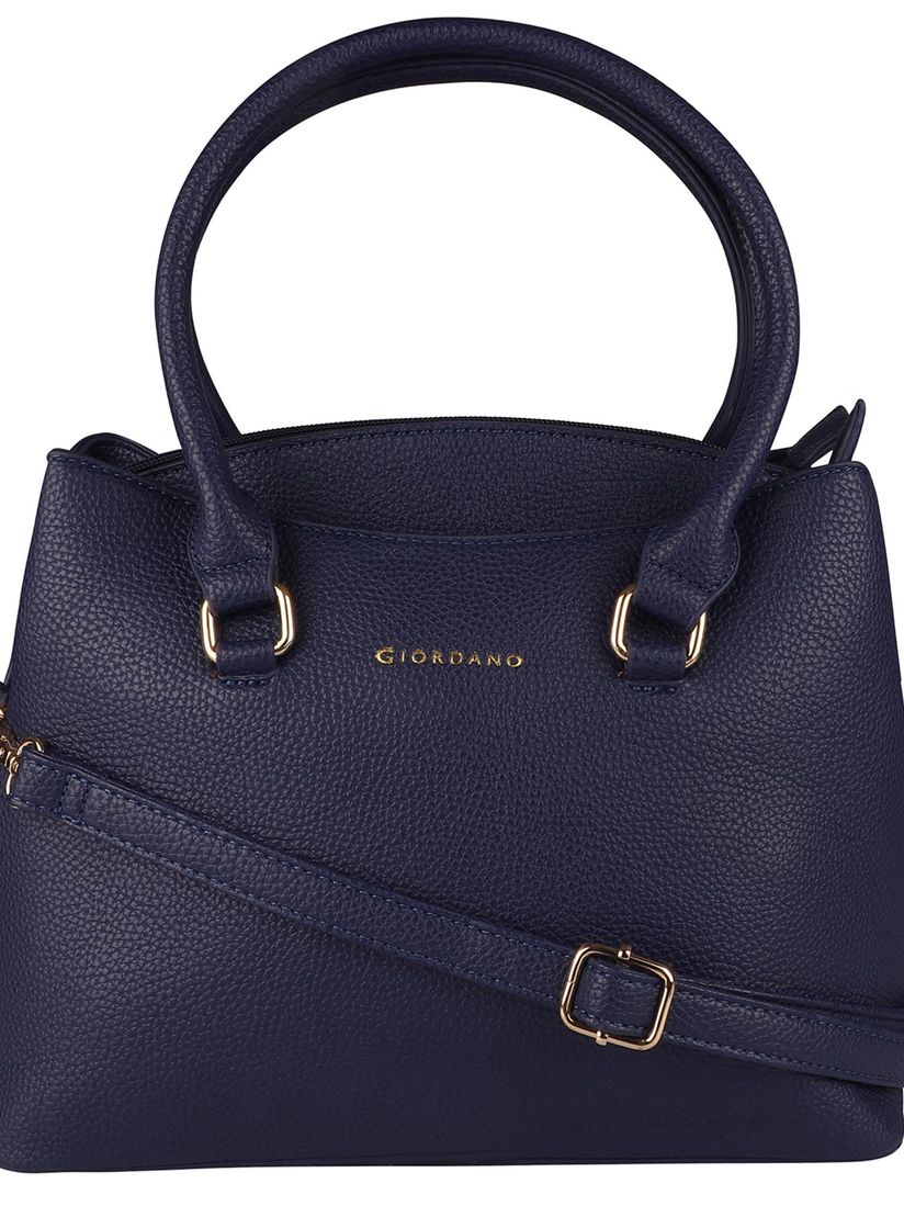 navy blue satchel handbags