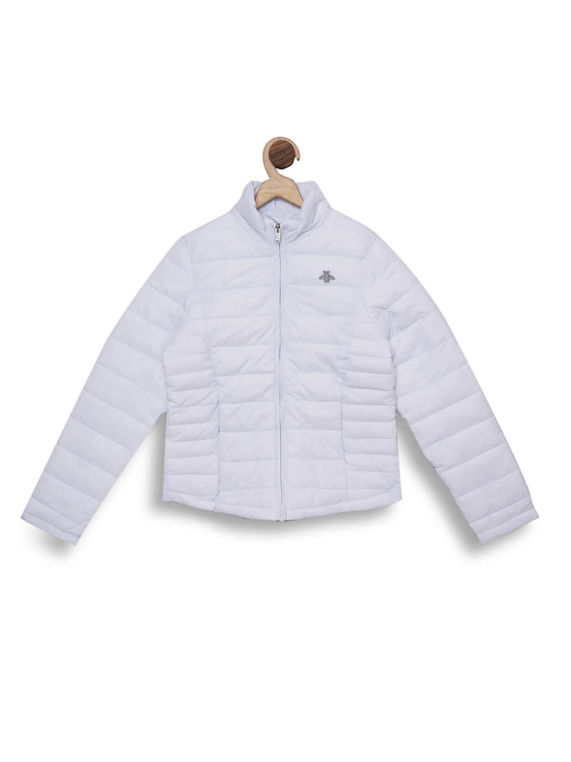 girls white jacket