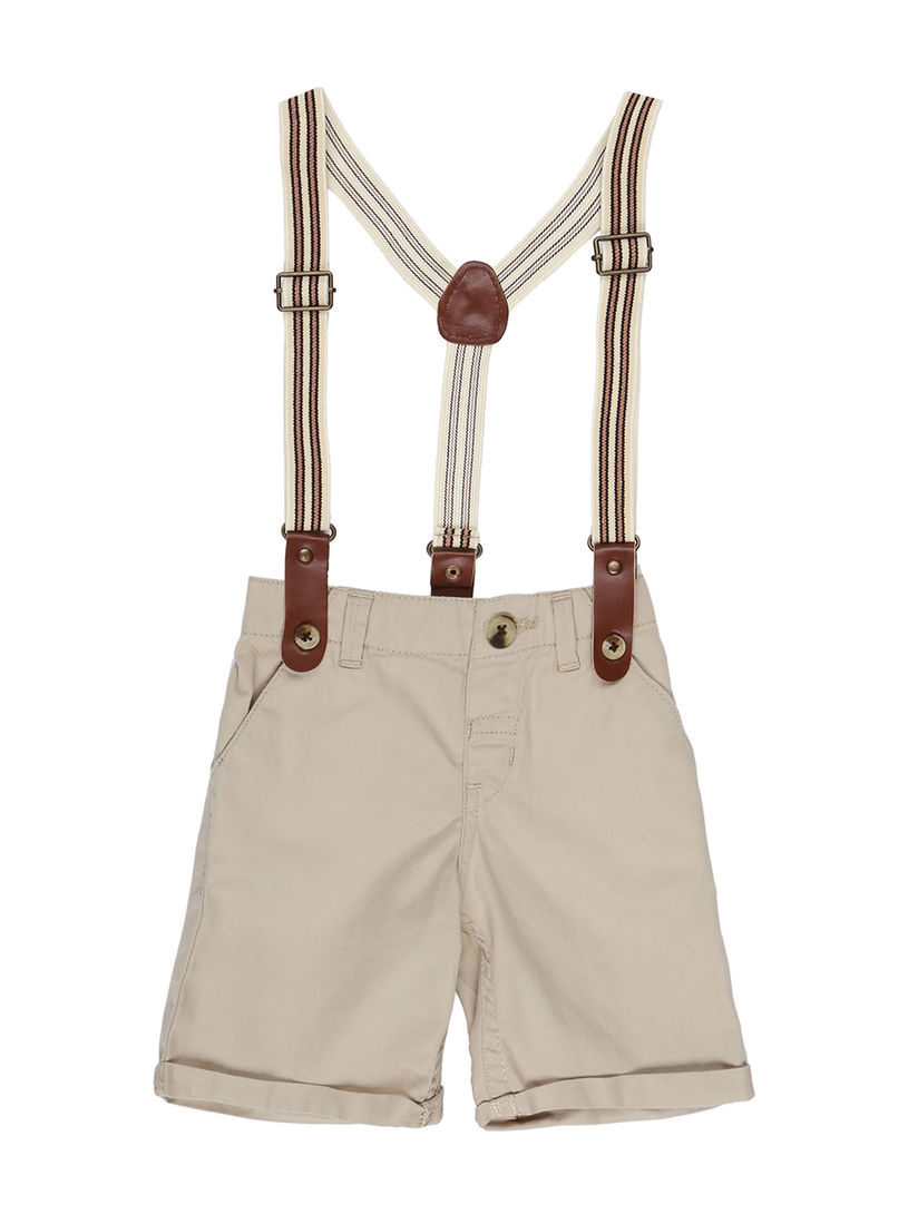 baby shorts and suspenders