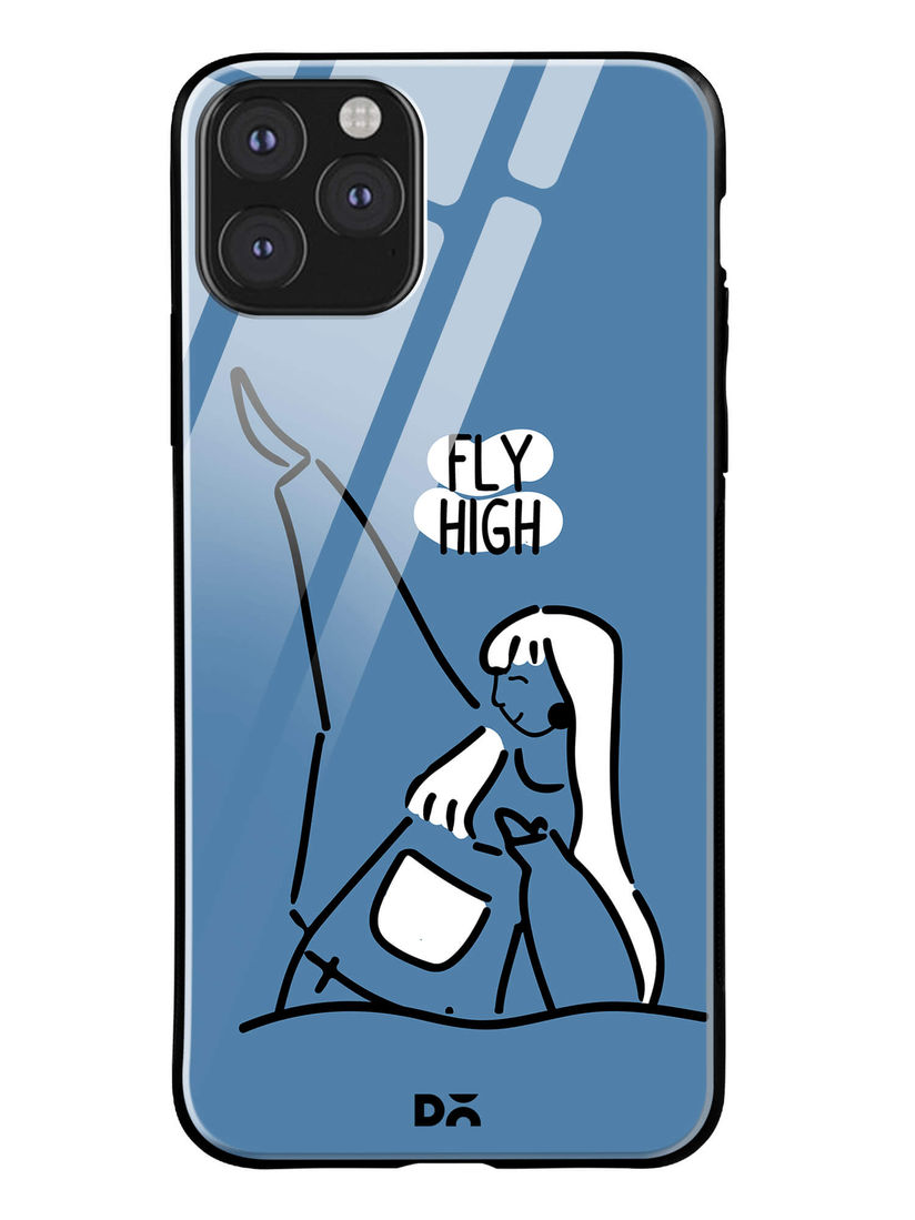 DailyObjects Multi Color Flying High Glass Case Cover For iPhone 11 Pro Max 6.46 DailyObjects Multi Color Flying High Glass Case Cover For iPhone 11 Pro Max 6.46