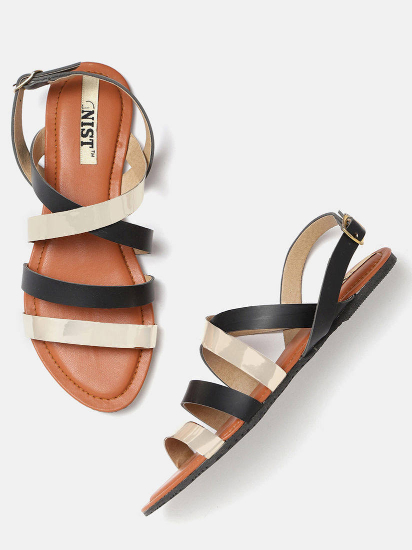 cool black sandals