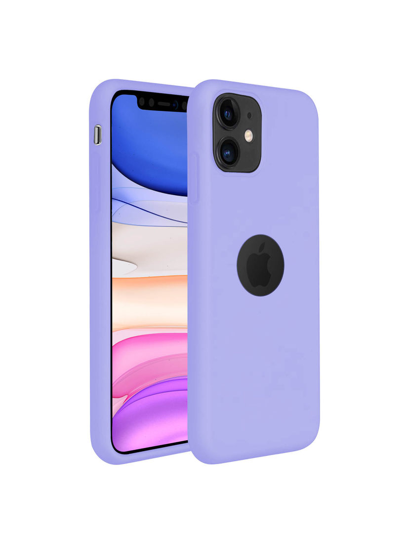 Gripp Cases And Covers Buy Gripp Purple Rubon Logo Cut With Shock Proof Slim Fit Soft Silicon Case For Iphone 11 Purple Online Nykaa Fashion