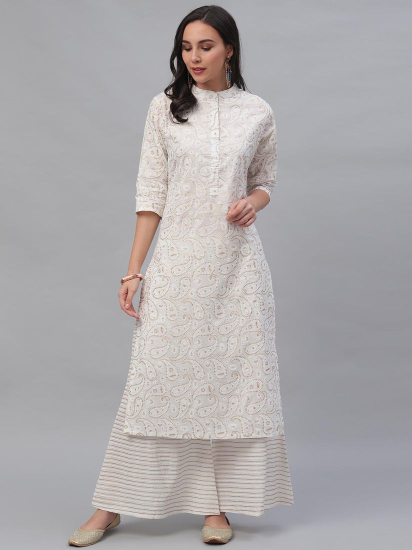 Gerua kurti with palazzo Clearance