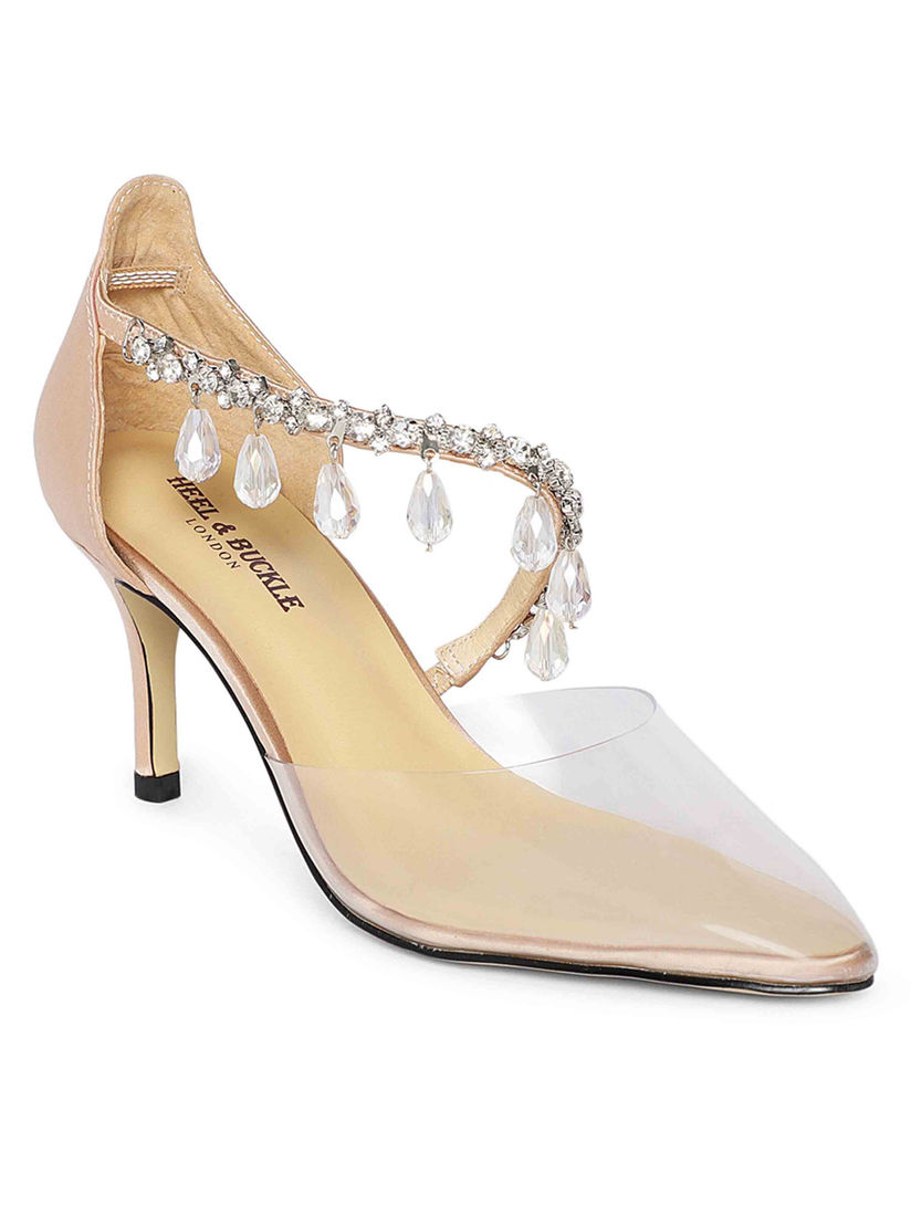 buy clear heels
