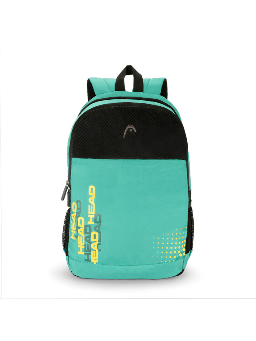 head sea green booster laptop backpack