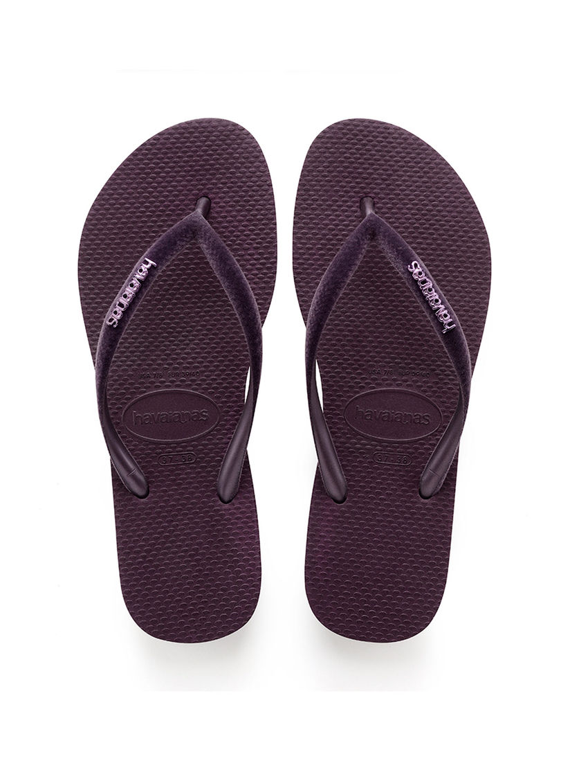 Purple havaianas flip flops clearance