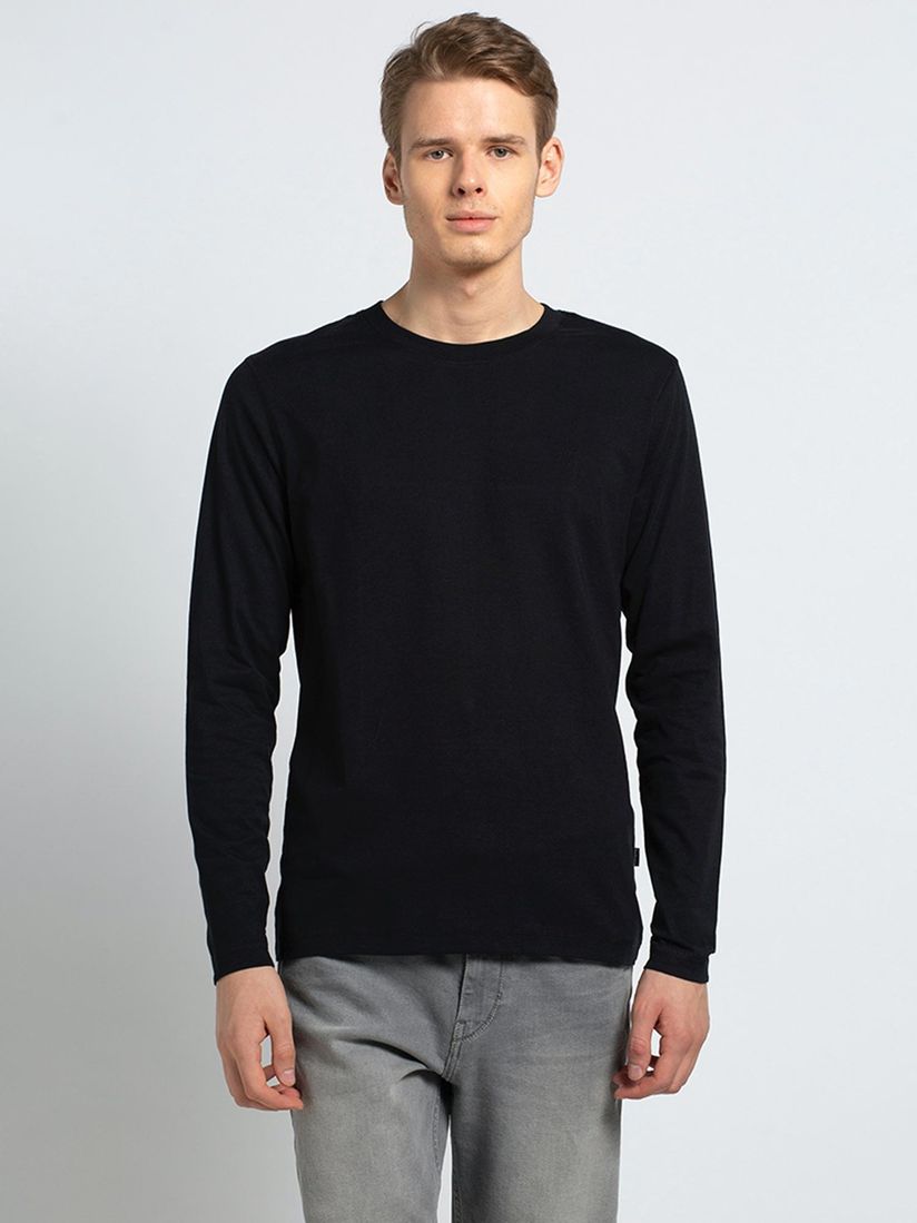 Van heusen black t shirt clearance
