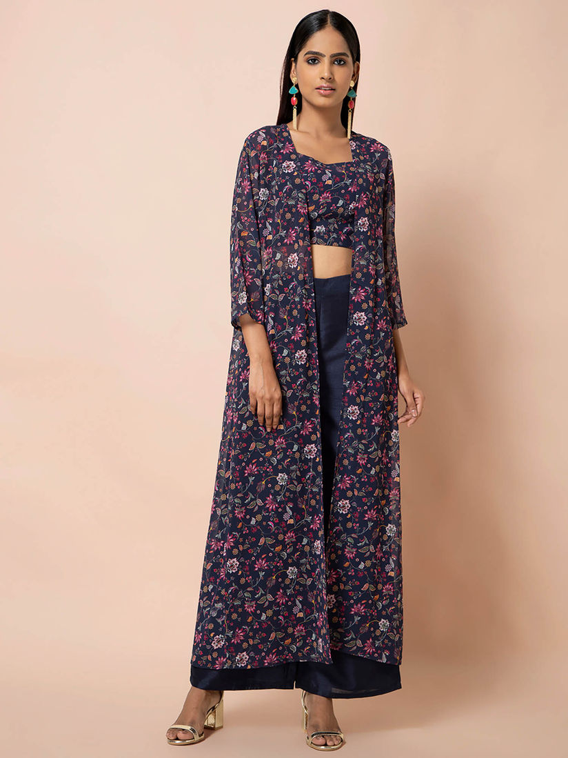 longline ethnic jacket