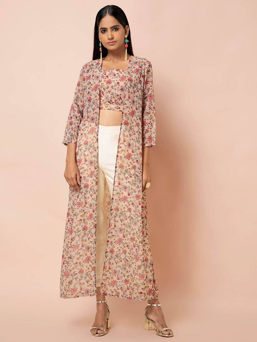 longline ethnic jacket