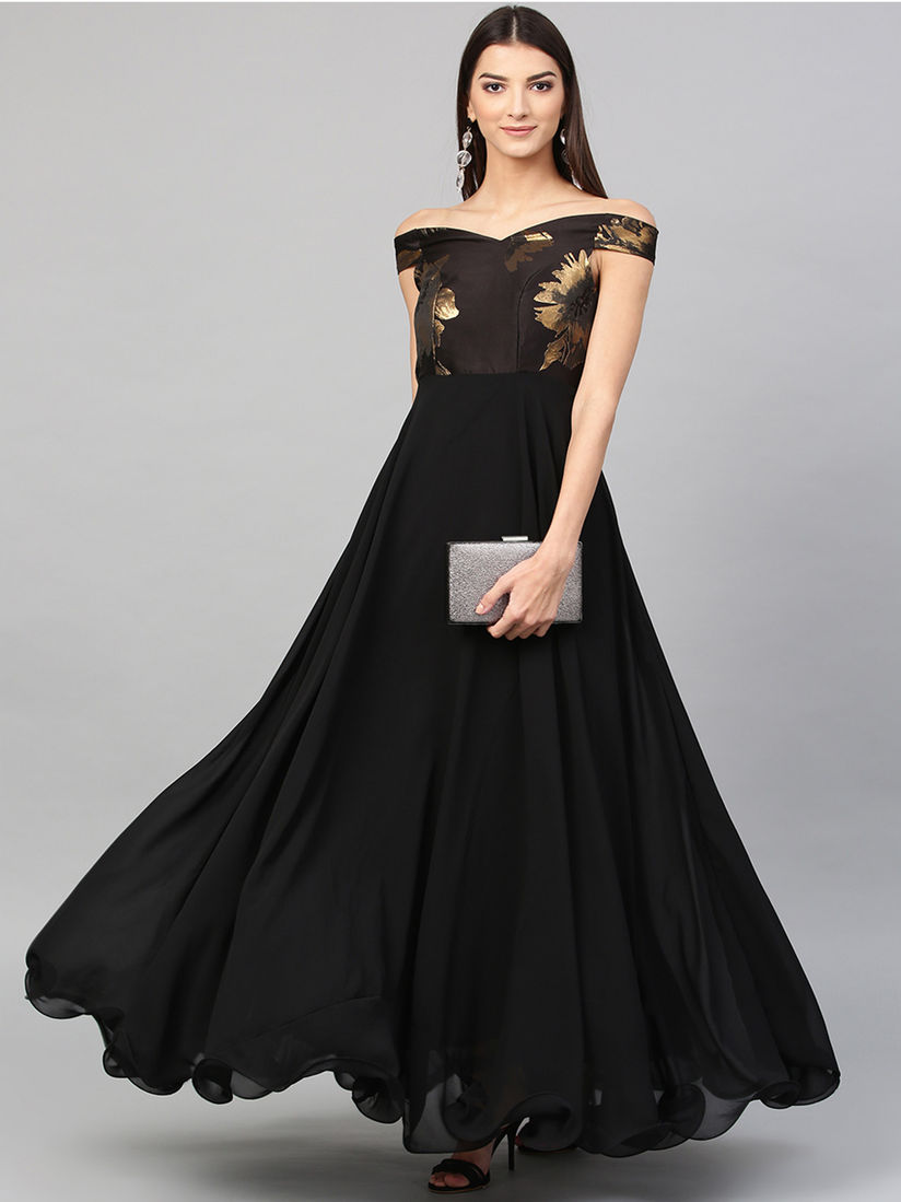 black long dress online