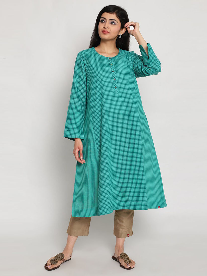 Biba turquoise kurta clearance
