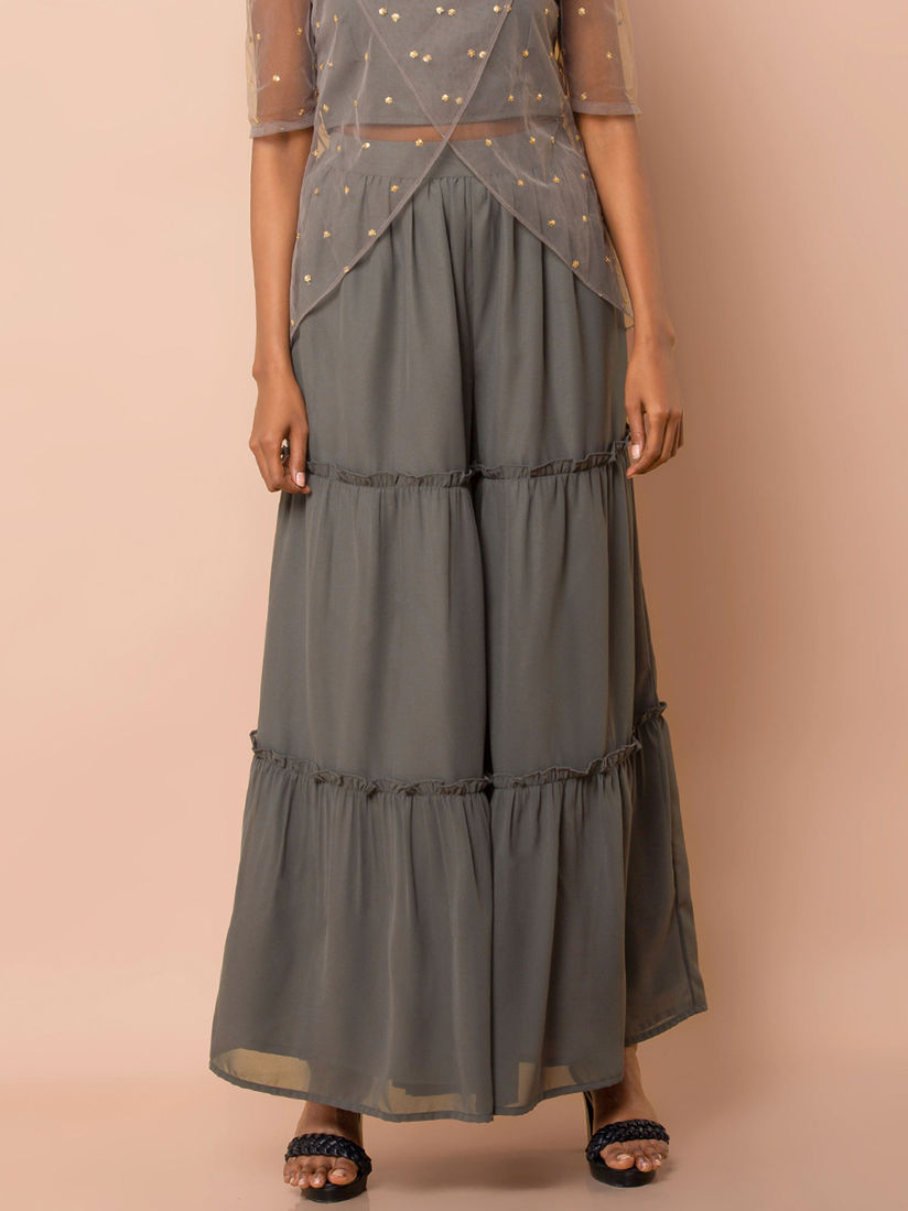 Georgette sharara pants clearance