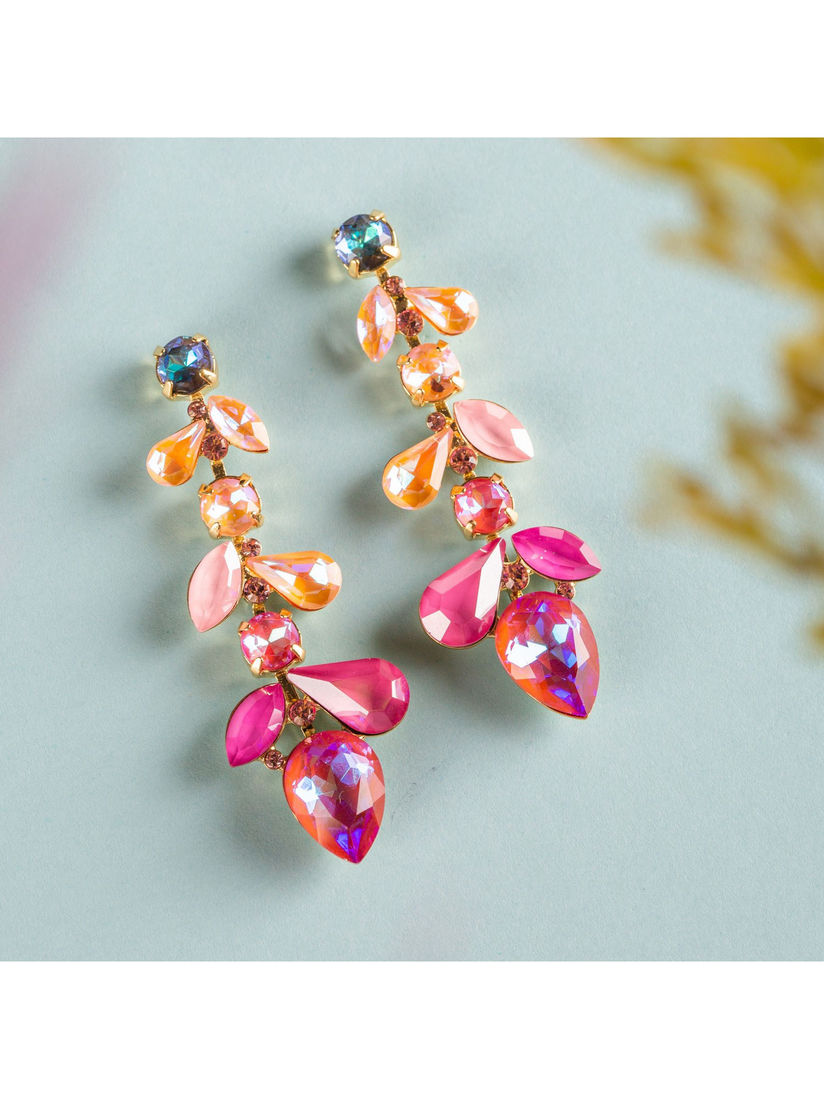 Ishhaara Earrings Buy Ishhaara Pink Gradient Drop Earrings Online Nykaa Fashion The site is a framework that provides users a platform to share anything bollywood, fashion and beauty. nykaa fashion