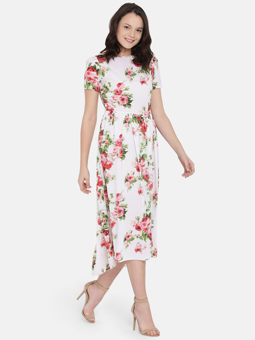 Midi dress short clearance