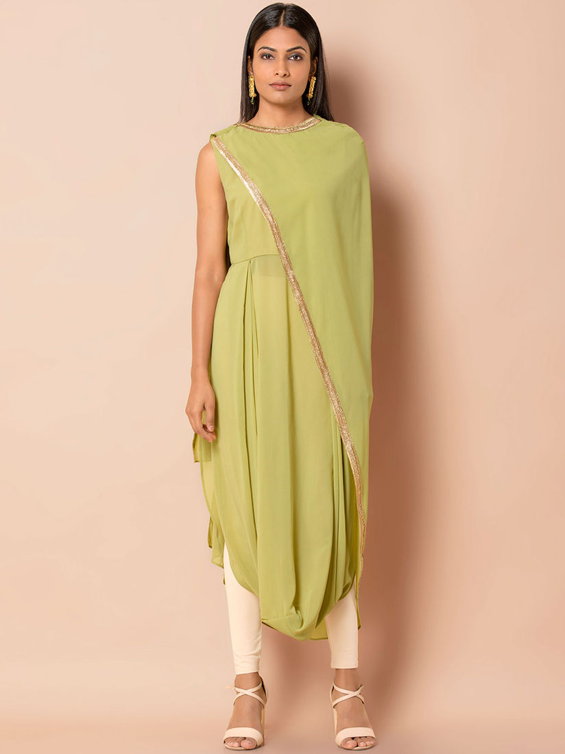 Dupatta attached kurti Clearance