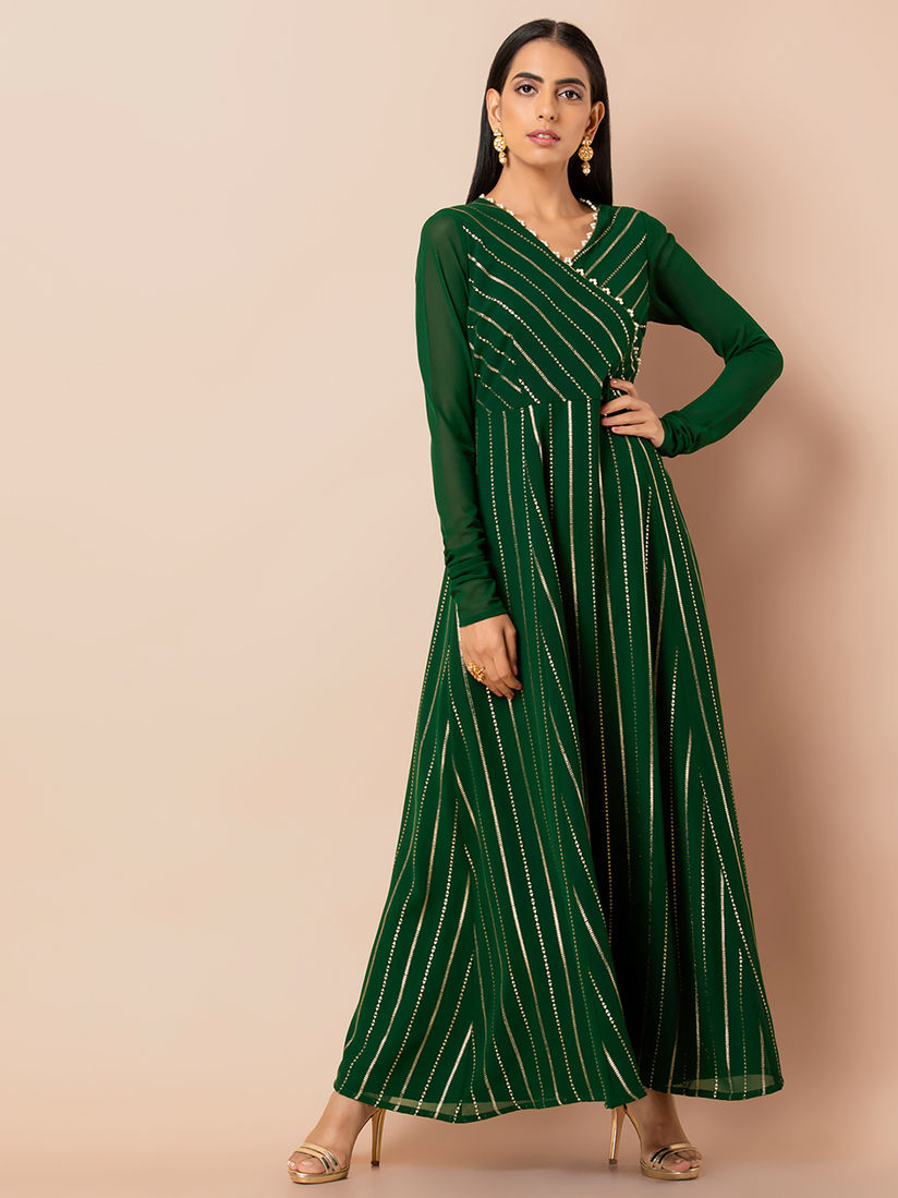 Indya green dress Clearance