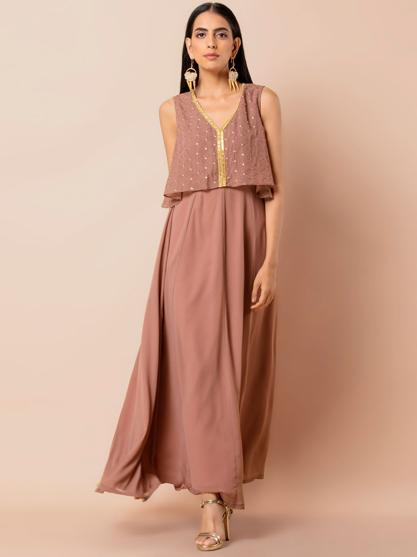 Indya pink dress clearance