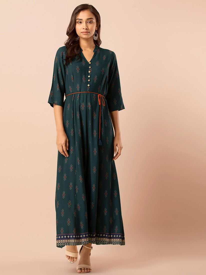 Indya green dress Clearance