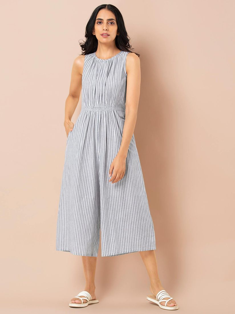 cotton culotte jumpsuit