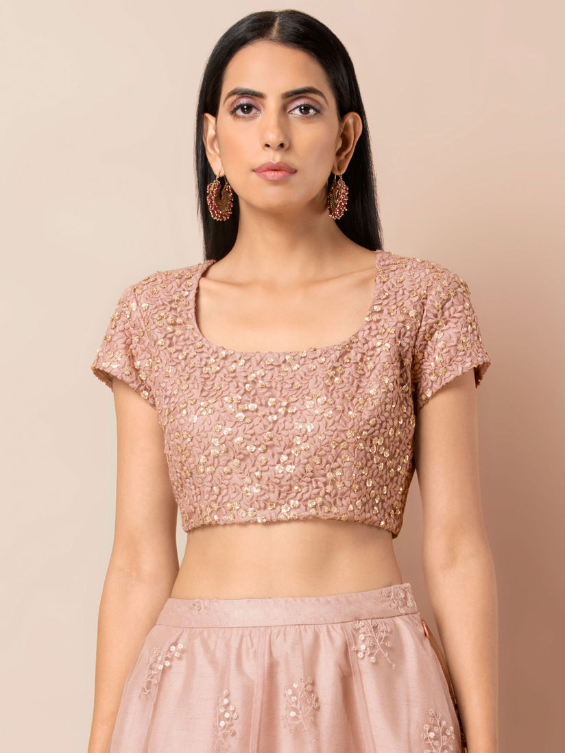 Rose gold blouse clearance