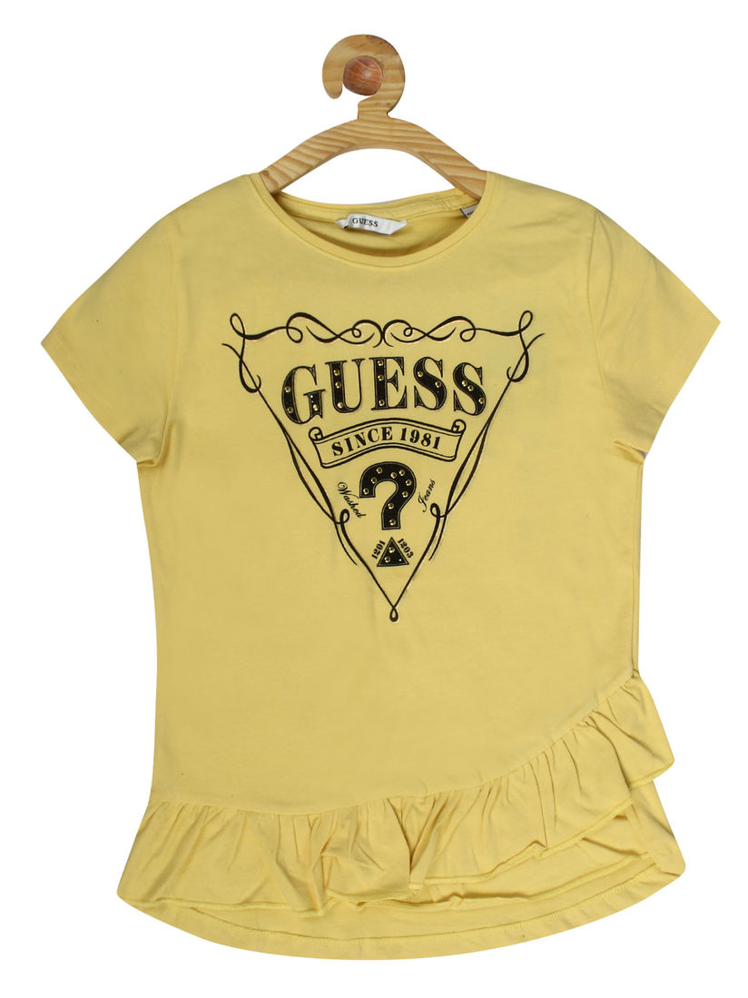 guess yellow top