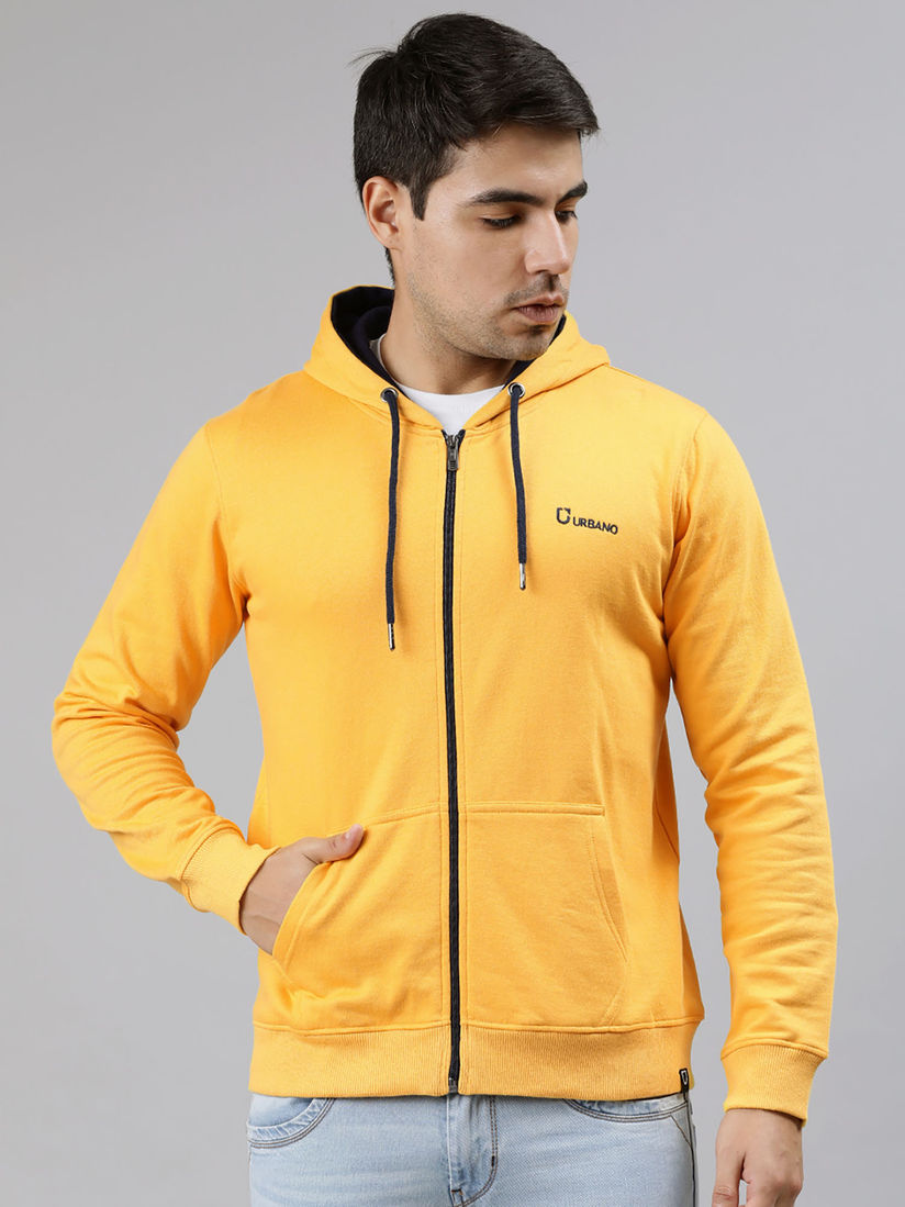 yellow cotton jacket