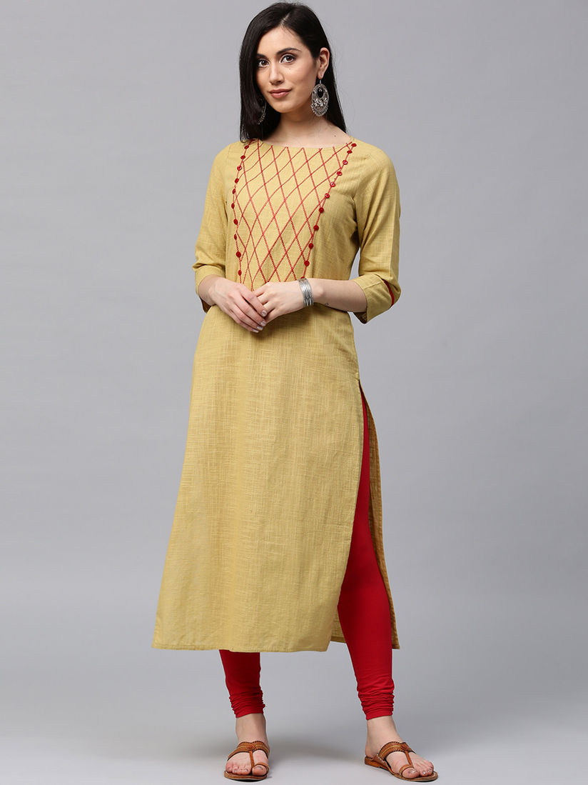 Straight fit kurta Clearance