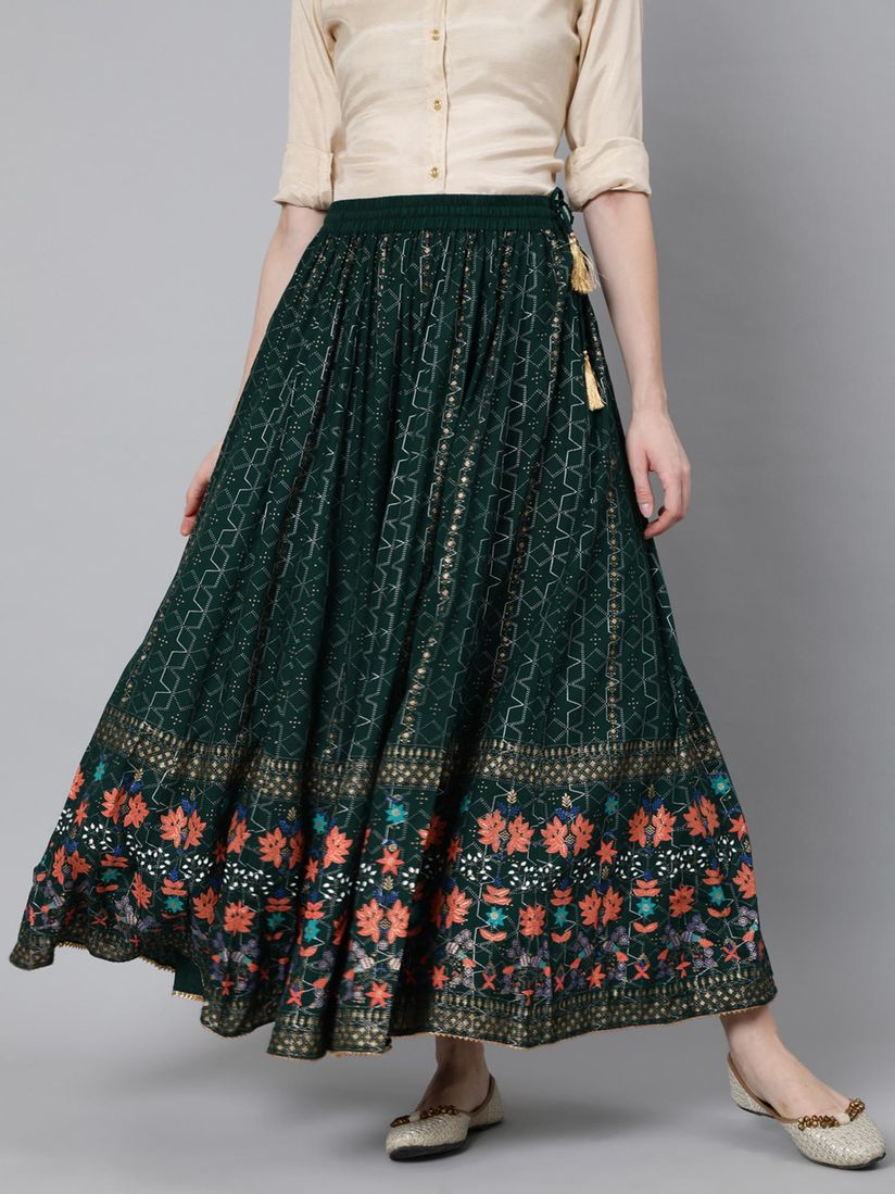 flared traditional skirt