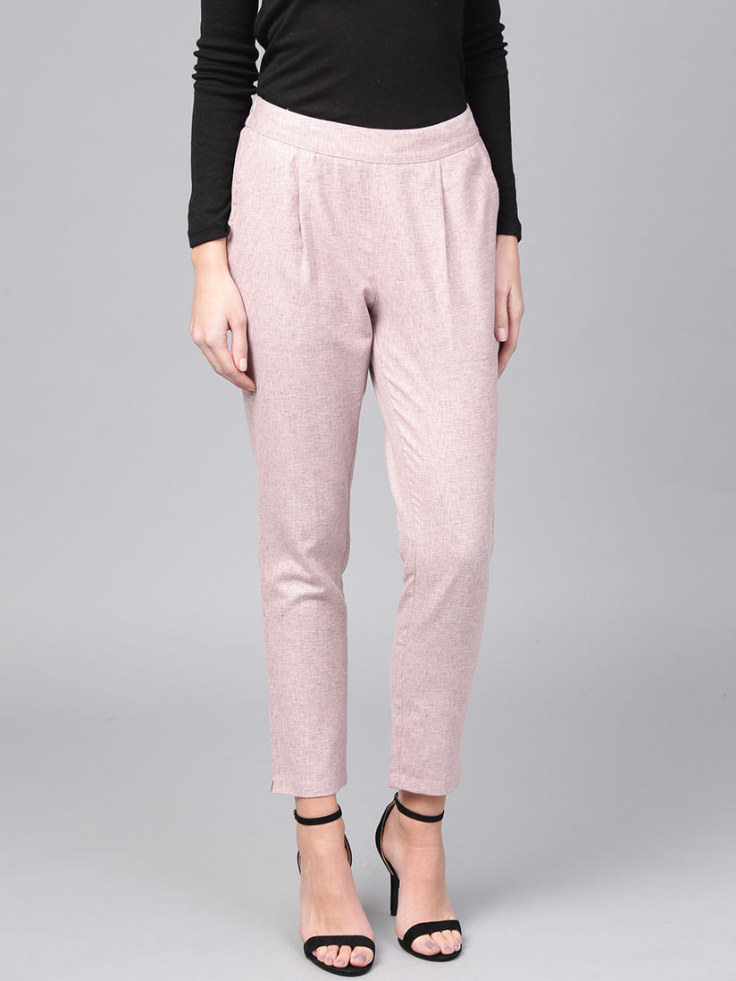 Jaipur Kurti Bottoms Pants And Trousers Buy Jaipur Kurti Light Pink Solid Cotton Handloom Pant Online Nykaa Fashion Apart from this, you also get to have more fun by mixing and matching jackets from different kurta pajama sets in your. jaipur kurti light pink solid cotton handloom pant