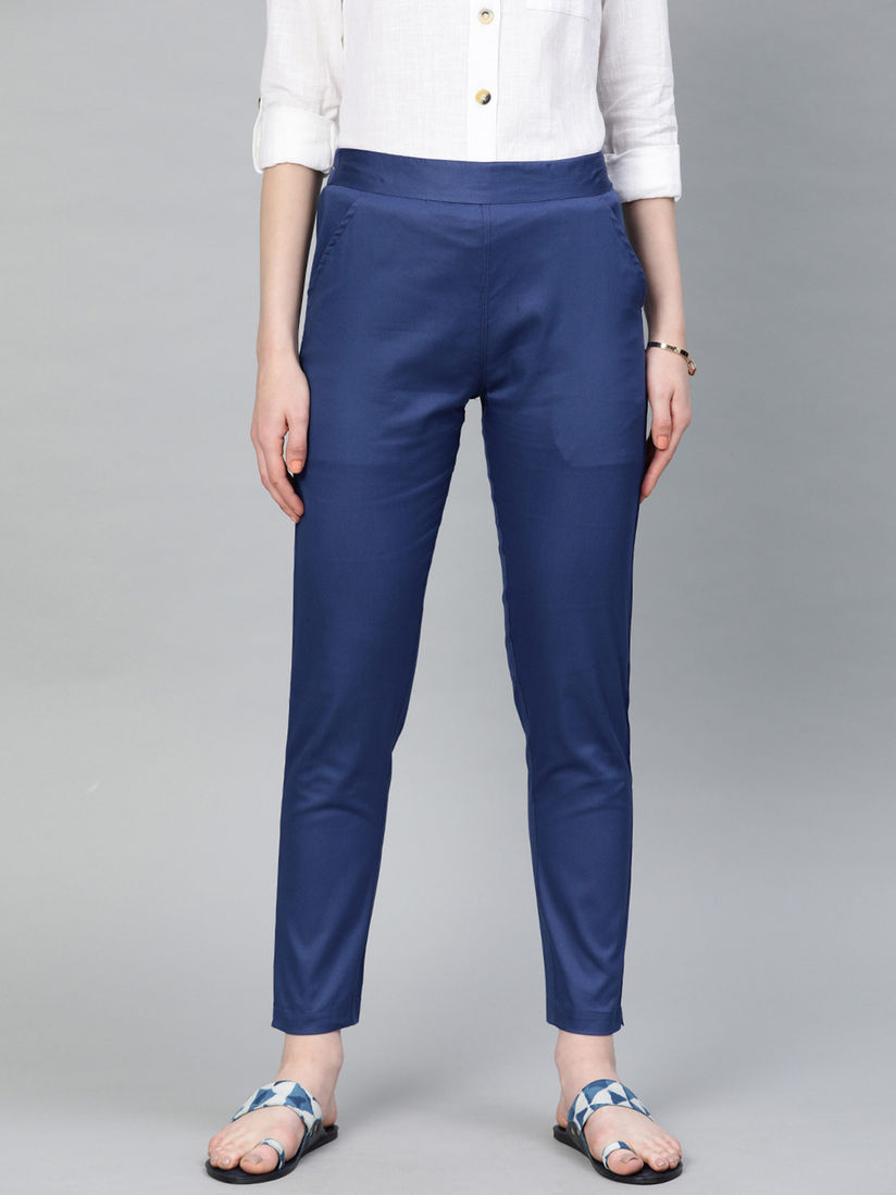 Lycra pants blue Clearance