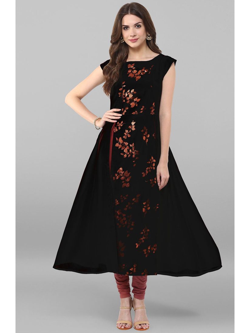 Janasya black kurti Sale