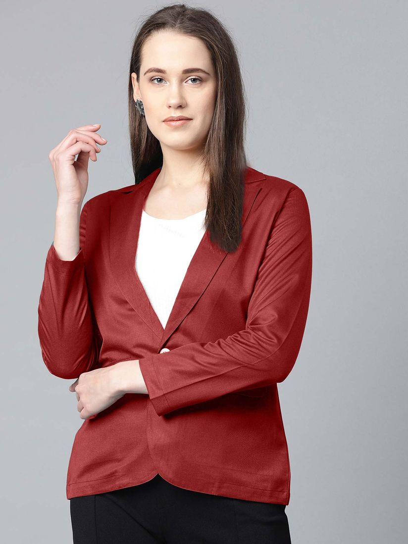 maroon blazer online