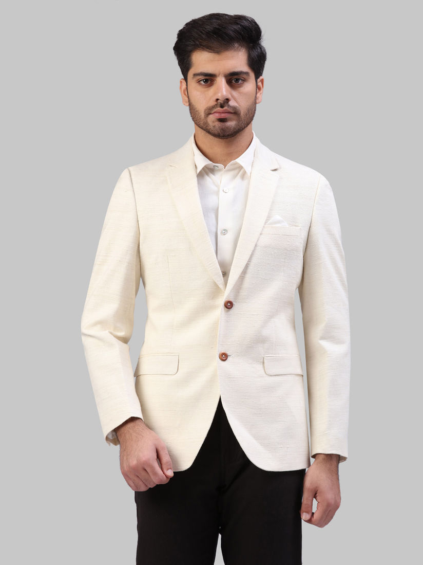 raymond white blazer