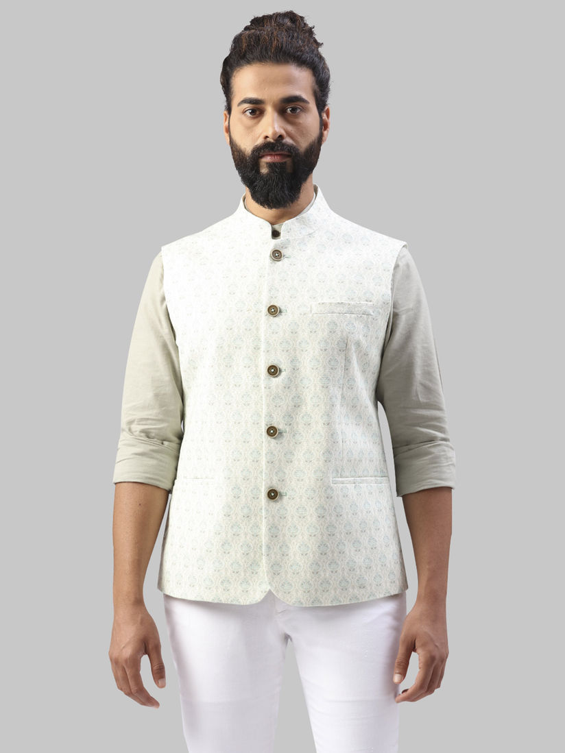 raymond white blazer