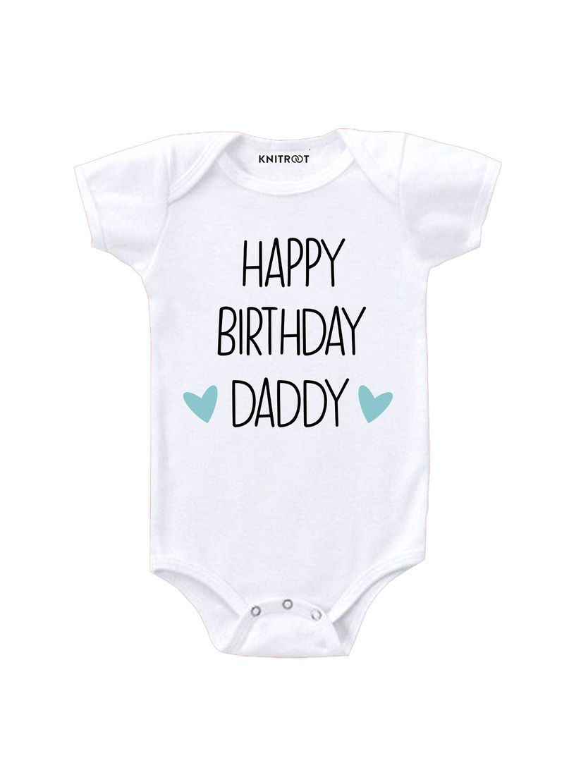 happy birthday daddy onesie