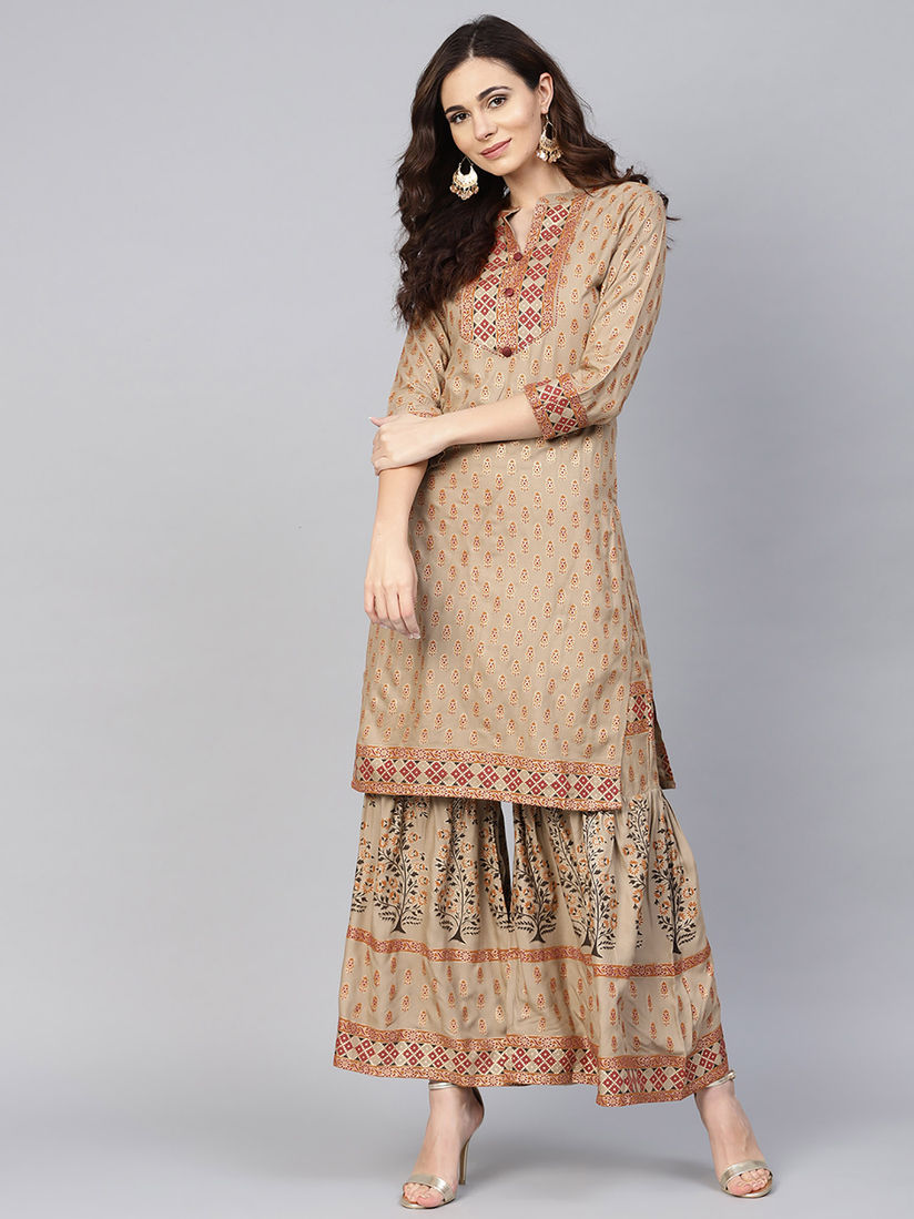 Kurta and sharara set online Outlet