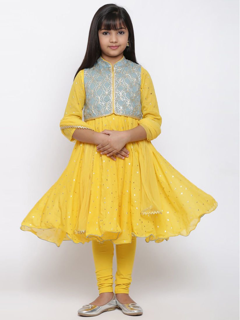 biba anarkali suit cotton